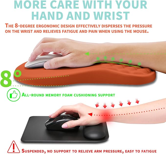 Ergonomic Mouse Pad Wrist Support - Image 4