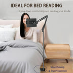 Tablet Floor Stand & Kindle Holder, Overhead Bed Reading Stand - Image 4