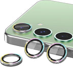 for Samsung Galaxy S24 FE Camera Lens Protector, Individual Metal Ring Tempered - Image 2
