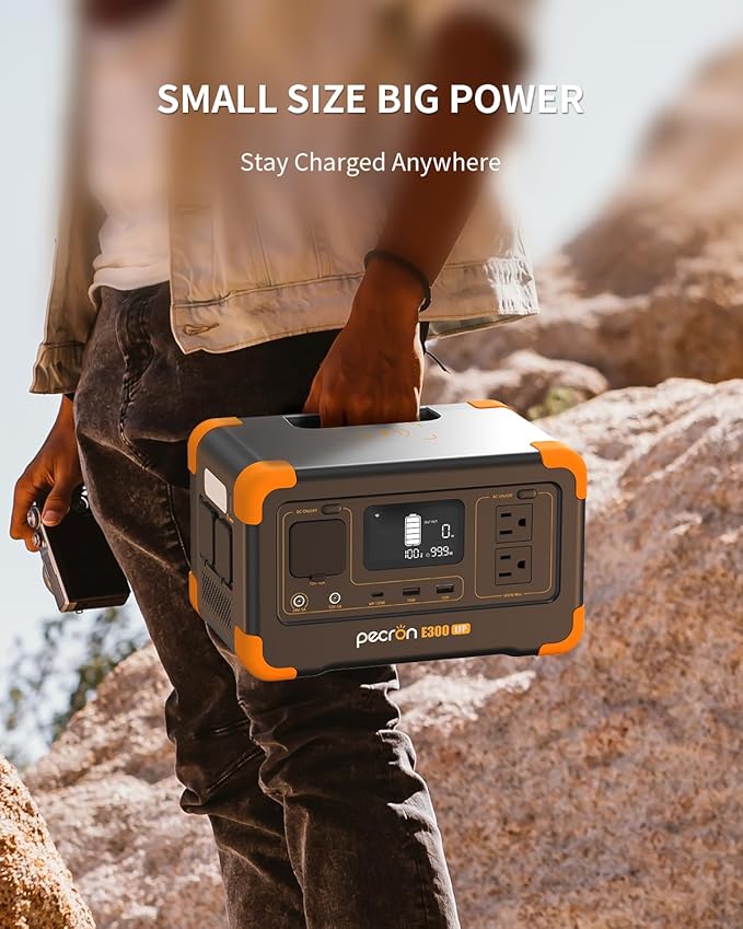 PECRON E300LFP 288Wh Solar Generator - Image 5