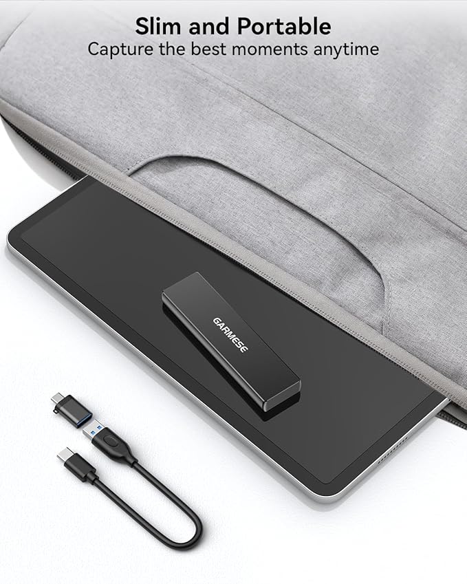External SSD 512GB Portable SSD Speed Up to 1000MB/s USB 3.2 Gen 2, External - Image 5