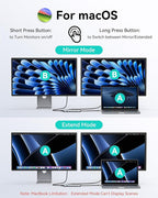 Laptop Docking Station Dual Monitor, USB C Hub - Image 4
