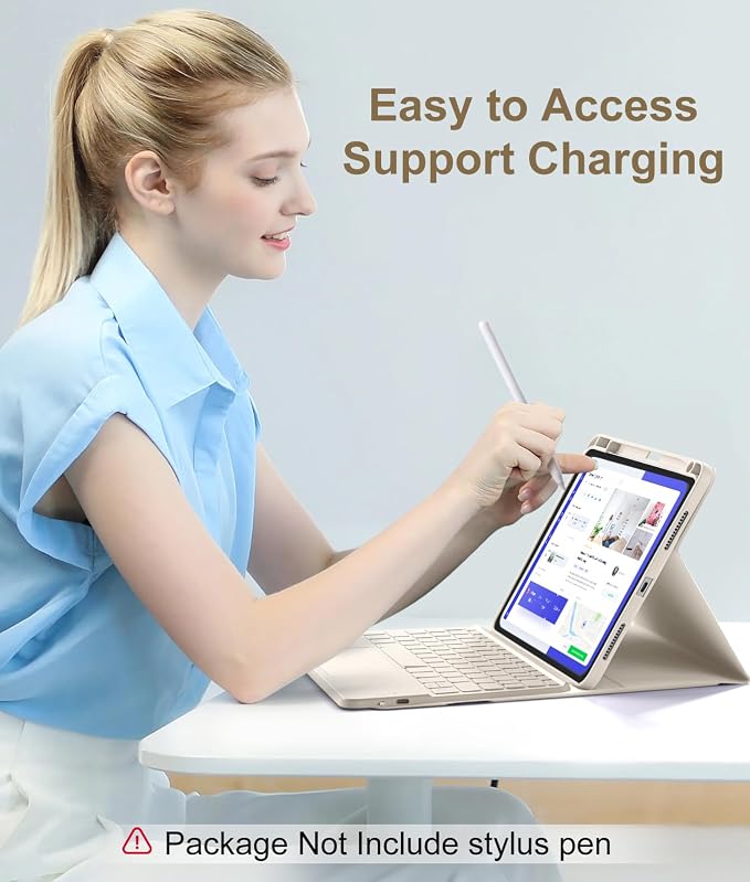 Compatible with iPad Air 11 Inch & Air 5th/ Air 4th Generation Case with - Image 7