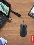 Lenovo 100 Wired USB Computer Mouse - Image 7