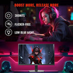 SANSUI 24 Inch Gaming Monitor 180Hz 1Ms FreeSync HDR 110% sRGB FHD 1080P - Image 6