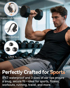 LEEMC Wireless Earbuds, 80Hr Playtime Ear Buds - Image 5
