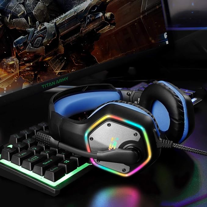 EKSA E1000 Gaming Headset, Computer Headphones - Image 7