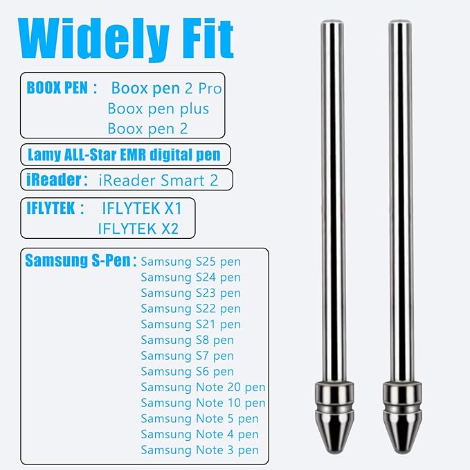 Universal Fit No Worn Out Fine Titanium Alloy Fine Pencil Nibs Compatible - Image 6