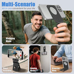 Magnetic Tripod for iPhone, Aluminium Phone Tripod Stand Compatible - Image 4