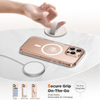 Magnetic Phone Ring Grip Holder, Silicone Finger Loop Grip, Compatible - Image 4