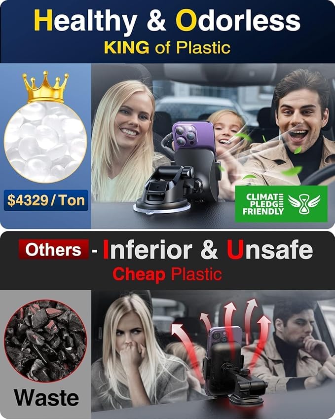 Car Phone Holder VANMASS【2025 Ultimate Military-Grade Upgraded】Suction Cell - Image 5
