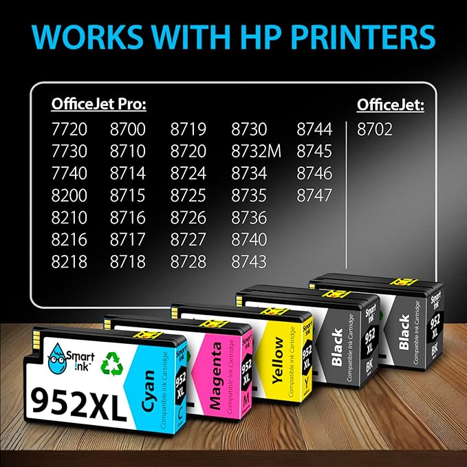 Smart Ink Compatible Ink Cartridges Replacement - Image 3