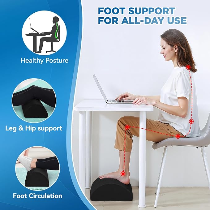 Adjustable Foot Rest for Under Desk at Work - Image 7