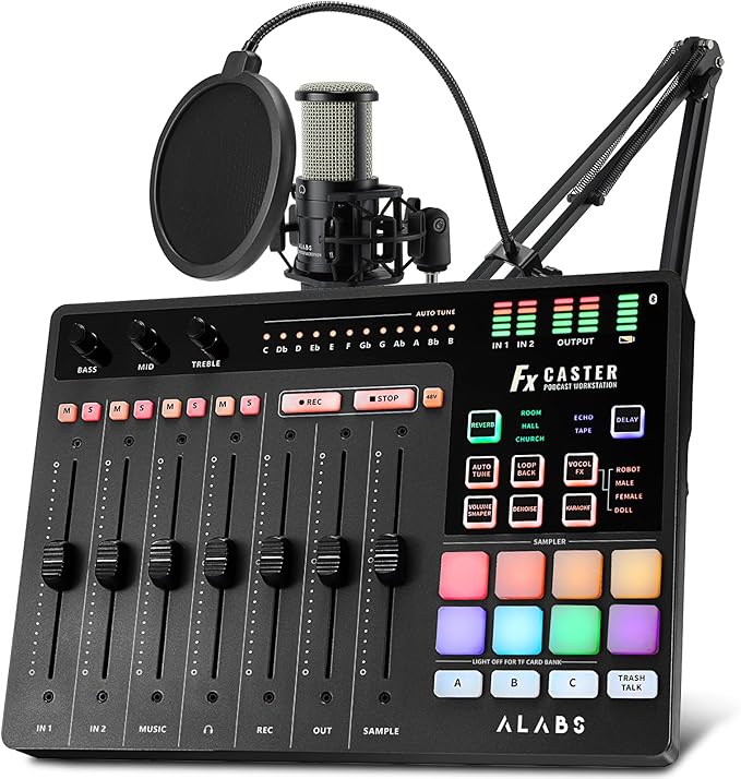 ALABS Fxcaster Podcast Equipment Bundle by ALABS