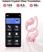 PocBuds Bluetooth Headphones Wireless Earbuds 80hrs Playtime Wireless Charging - Image 4