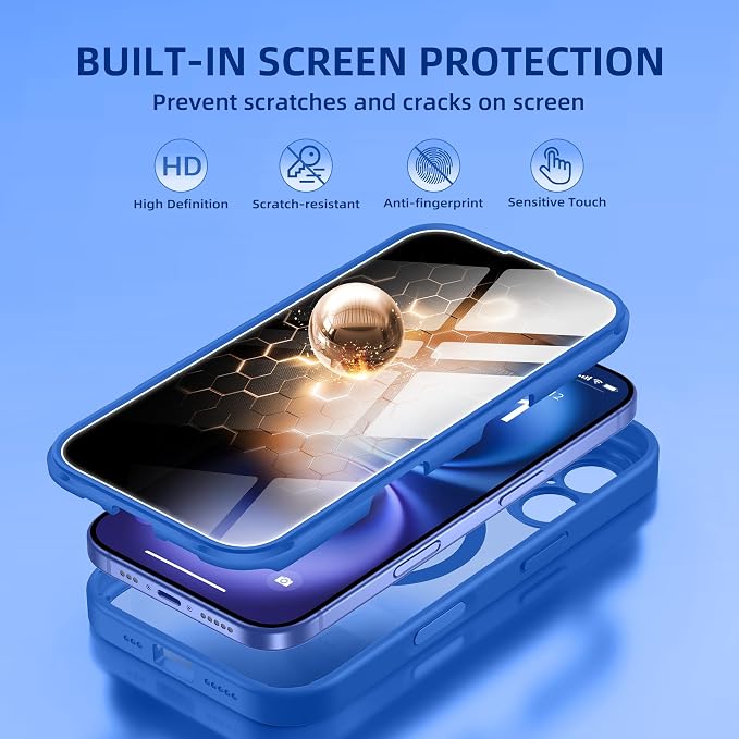 BERFY Magnetic for iPhone 16 Plus Case, Compatible - Image 4