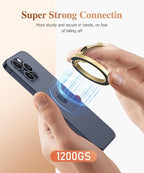 GVIEWIN Magnetic Phone Ring Holder, Compatible - Image 2