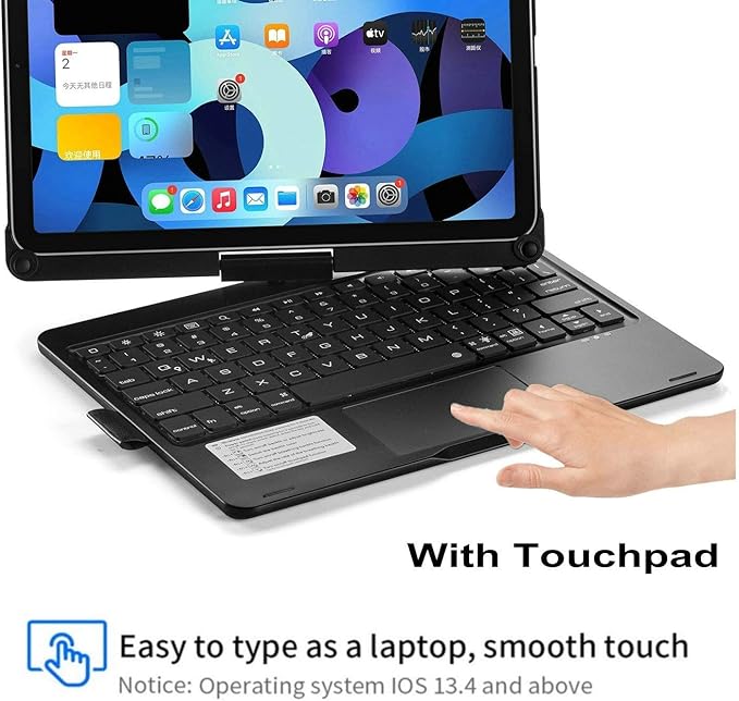 Rotatable Keyboard Case for iPad Air 11 Inch/ Air5/Air4/iPad Pro11 - Image 3