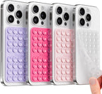 Klearlook 4Pack Silicone Suction Cup Phone Case Mount Double Sided, Sticky by KlearlookMaximizedClarity