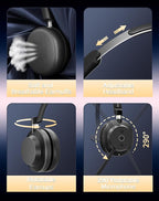 Wireless Headset with Mic for Work, Call Center, Computer Headphones with - Image 7