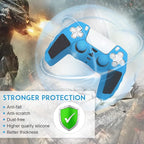 SIKEMAY Anti-Slip PS5 Controller Skin, Soft Thicken Non-Slip Studded Silicone - Image 5