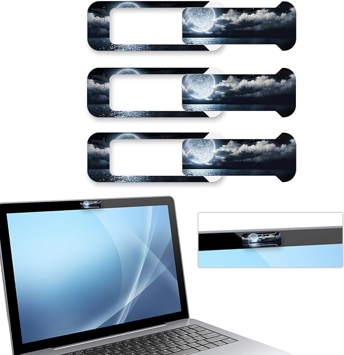 Webcam Cover, 3 Pieces, Laptop Camera Cover, Privacy Shielding Capacity is by ZYAOTWQZ