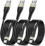 OIITH MFi Certified for iPhone Charger Cable 3 Pack 6 Ft, Long for Lightning by OIITH
