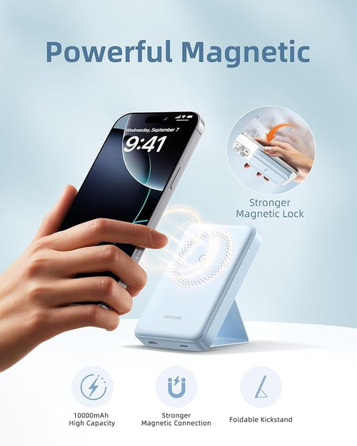 10000mAh Magnetic Wireless Power Bank - Image 2