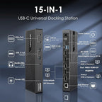 WAVLINK DisplayLink Docking Station Triple Monitor 4K@60Hz - Image 2