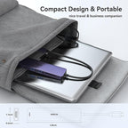 MOKiN 7 in 1 USB C Hub with HDMI, SD/TF Card Reader, USB 3.0, 100W PD Compatible - Image 7