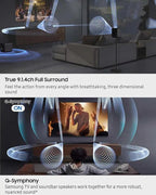 Samsung HW-Q930F Q-Series 9.1.4ch Soundbar w/Wireless Subwoofer & Rear Speakers - Image 3