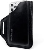 TobbinGear Leather Belt Phone Pouch, Leather Cell Phone Holster, Universal by TobbinGear