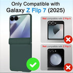 STORMTAL for Samsung Galaxy Z Flip 7 Case, Hinge Protection, Built-in Screen - Image 2