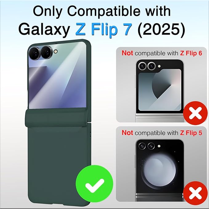 STORMTAL for Samsung Galaxy Z Flip 7 Case, Hinge Protection, Built-in Screen - Image 2