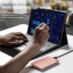 UnionSine 500GB Ultra Slim Portable External Hard Drive HDD-USB 3.0 - Image 4