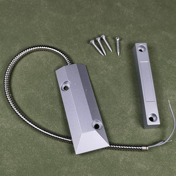 Home Security Wired Rolling Door Contact 0~100V/0.5Amp Magnetic Reed Switch - Image 2
