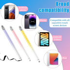 Bopomofo 3PCS Stylus Pen for Touchscreen, Stylus Pen for iPhone/iPad/Tablet - Image 6