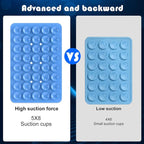 2PACK Silicone Double Sided Suction Phone Case Mount, Detachable Hands Free & - Image 4