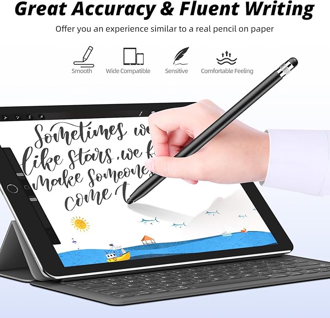Rubber Tips for Stylus Pens Replacement nibs for Touch Screen Pen, No Scratches - Image 3