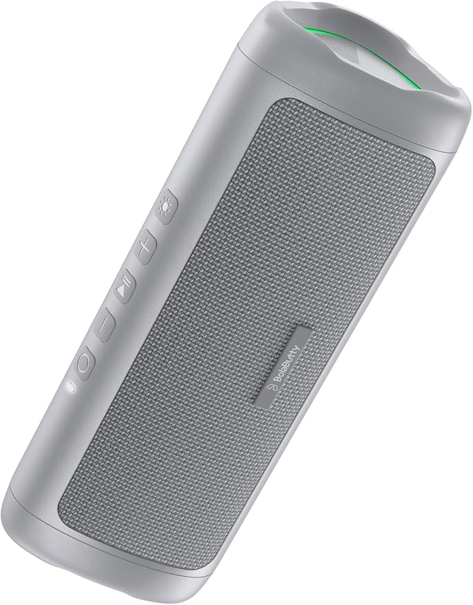 Bluetooth Speaker, 20W HD Sound, Portable Wireless, IPX5 Waterproof, by BolaButty