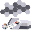 Mollywell Hexagon Acoustic Panels, High Density, Soundproofing, Decorative by Mollywell