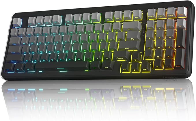 DAREU EK98PRO Wireless Mechanical Keyboard, Gasket Hot Swappable Custom by DAREUGAMINGDIRECT