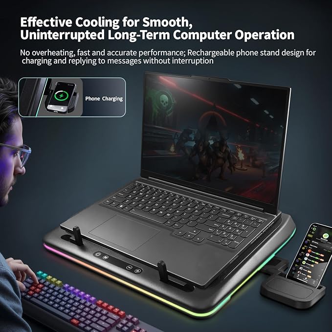 IMMOENUC- Compressed Air Laptop Cooling Pad - Image 5