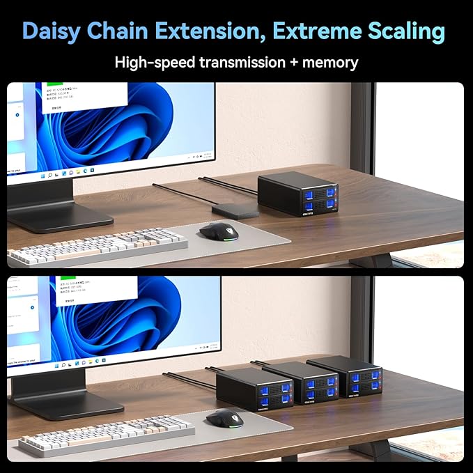 Aluminum Dual Bay Hard Drive Enclosure - Image 5