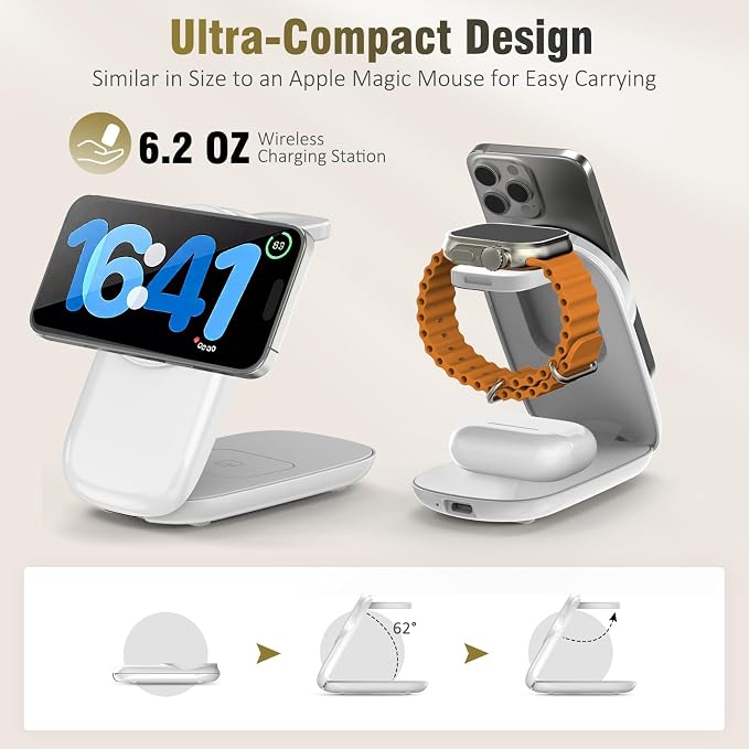 Foldable Wireless Charger, Fast Max Charging - Image 5
