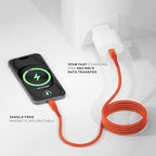 Statik MagStack Pro USB C to USB C Cable, Magnetic Type C Charger Fast Charging - Image 6