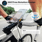 New Upgraded Bike Phone Mount Holder Two Connectors Quickly Lock and Release - Image 6