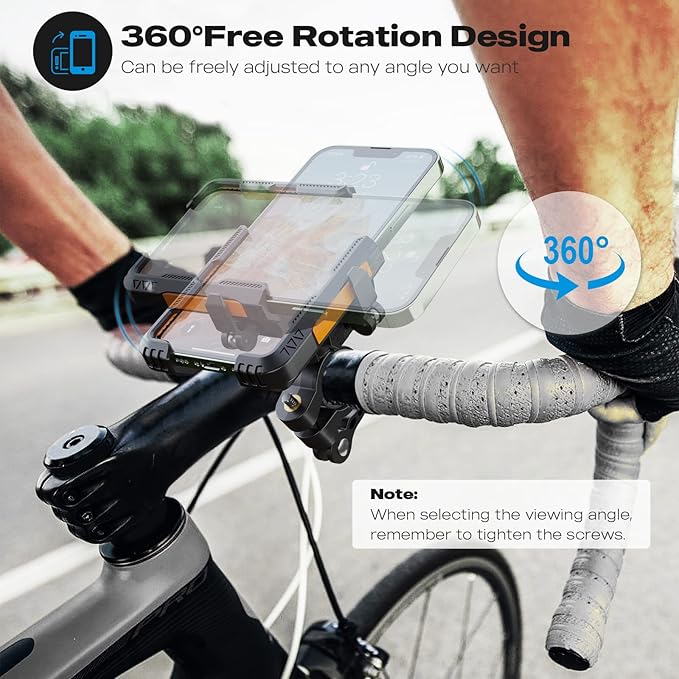 New Upgraded Bike Phone Mount Holder Two Connectors Quickly Lock and Release - Image 6