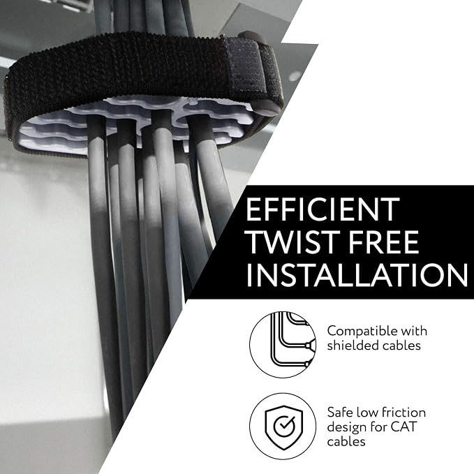 IMPRESA Cable Comb Organizer Kit - Image 5