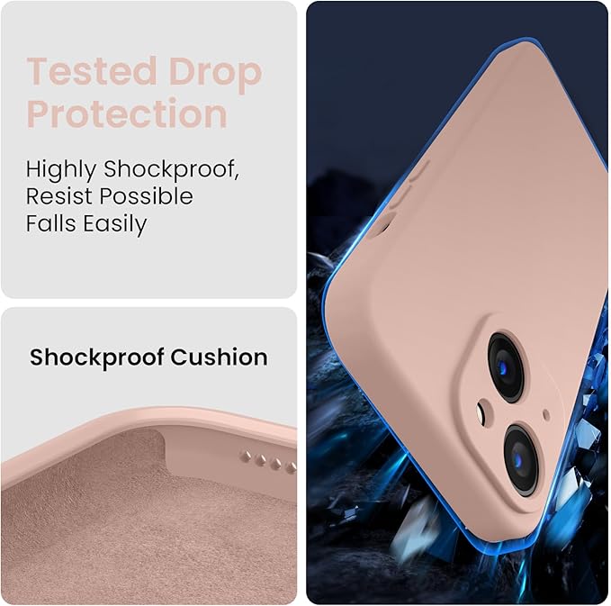 FireNova Designed for iPhone 15 Plus Case, Silicone Case with, Soft - Image 4